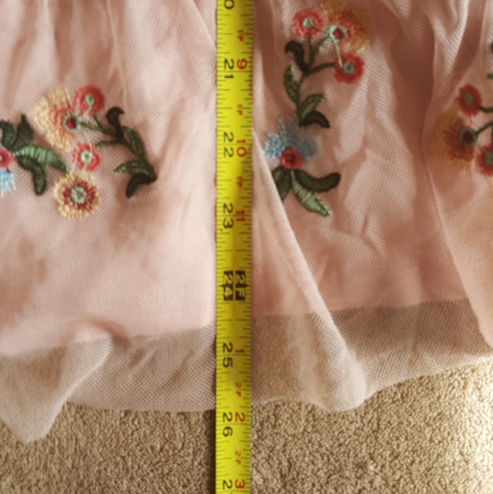 Democracy Floral Embroidered Blouse - Pink - Picture 2 of 5